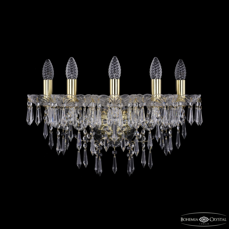 Бра Bohemia Ivele Crystal 1403B/5/160/XL G Бра Bohemia Ivele Crystal 1403B/5/160/XL G