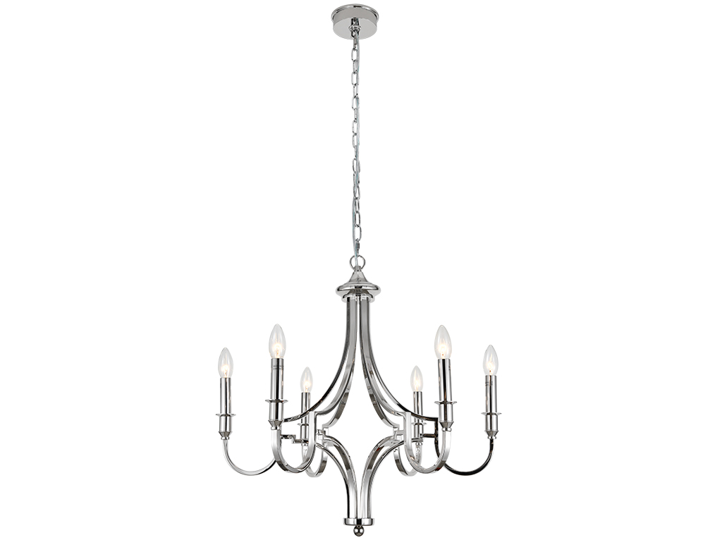 Подвесная люстра Newport Daniela 3456/C nickel М0070513 Подвесная люстра Newport Daniela 3456/C nickel М0070513