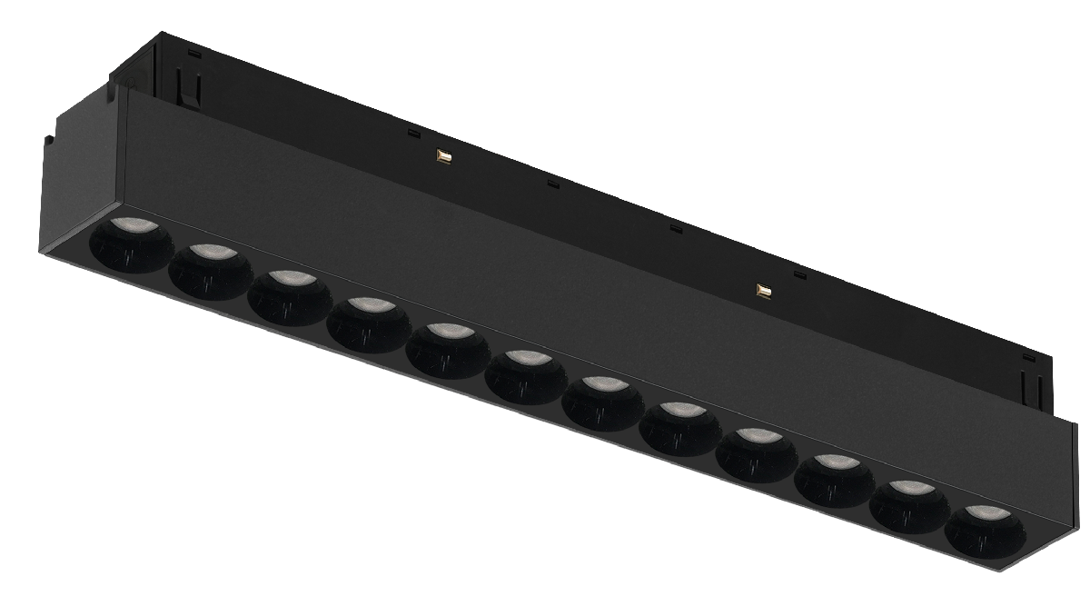 Трековый магнитный светильник iLedex Vision 4822-002-L235-12W-38DG-4000K-BK Трековый магнитный светильник iLedex Vision 4822-002-L235-12W-38DG-4000K-BK