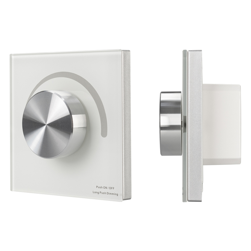 Панель Arlight Smart-P37-Dim-IN White (230V, 1.2A, Triac, Rotary, 2.4G) 027115 Панель Arlight Smart-P37-Dim-IN White (230V, 1.2A, Triac, Rotary, 2.4G) 027115