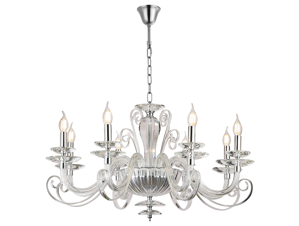 Подвесная люстра Newport Annabelle 8578/C chrome М0070813 Подвесная люстра Newport Annabelle 8578/C chrome М0070813