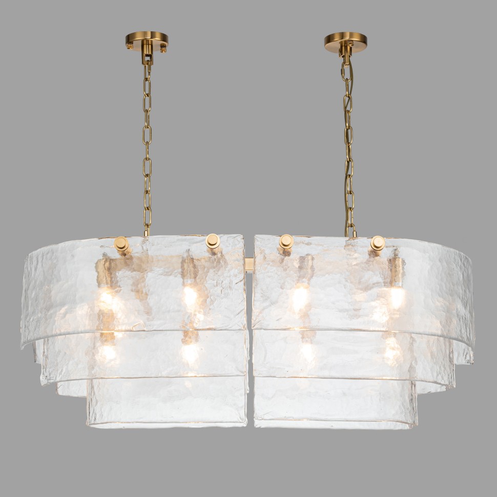 Подвесная люстра Belfast Erskine 22352-1000-12 GL CL Подвесная люстра Belfast Erskine 22352-1000-12 GL CL