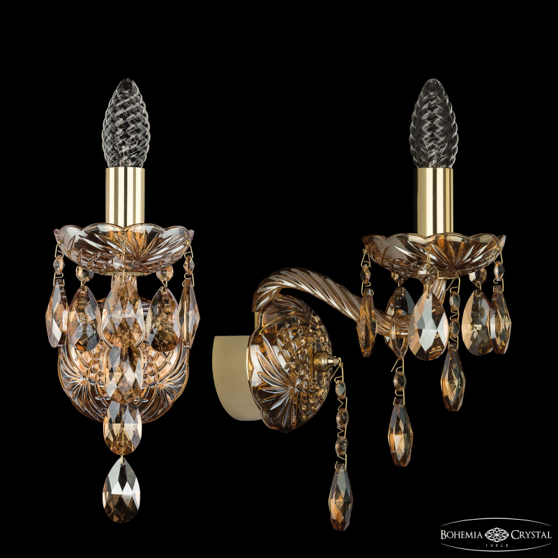 Бра Bohemia Ivele Crystal 1415B/1/141 G M721 Бра Bohemia Ivele Crystal 1415B/1/141 G M721