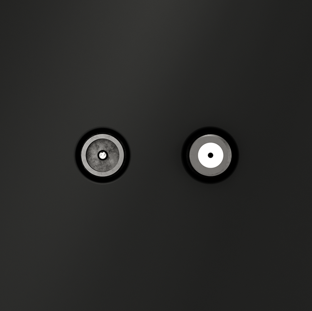 Розетка телевизионная Voltum S70 VLS060408 (черный матовый)