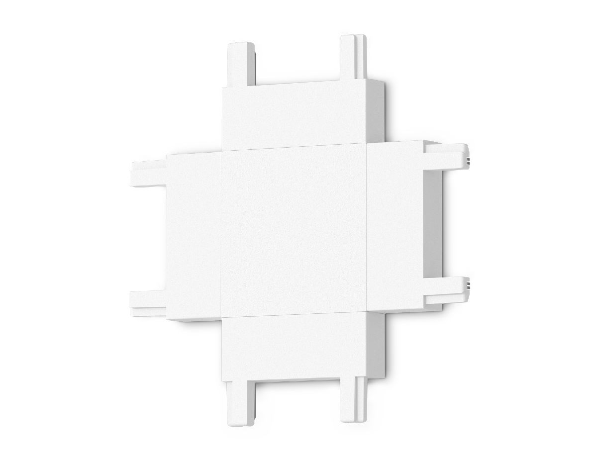 Коннектор X-образный для шинопровода Ambrella Light Magnetic Ultra Slim Track System GV1124 Коннектор X-образный для шинопровода Ambrella Light Magnetic Ultra Slim Track System GV1124