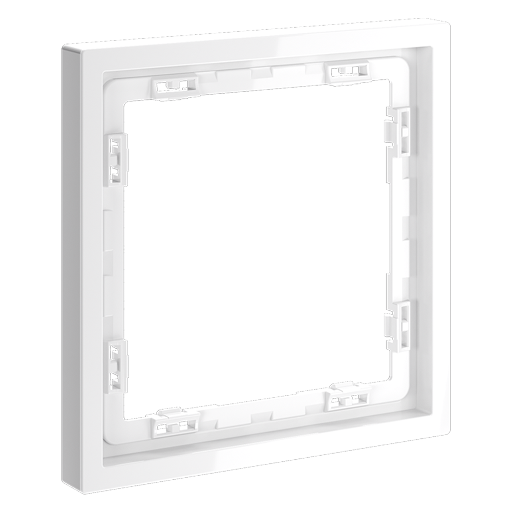 Рамка на 1 пост Voltum S70 VLS100101 (белый глянцевый)