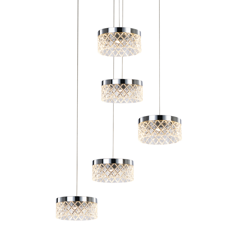 Подвесной светильник Delight Collection MD21020075 MD21020075-5A chrome Подвесной светильник Delight Collection MD21020075 MD21020075-5A chrome
