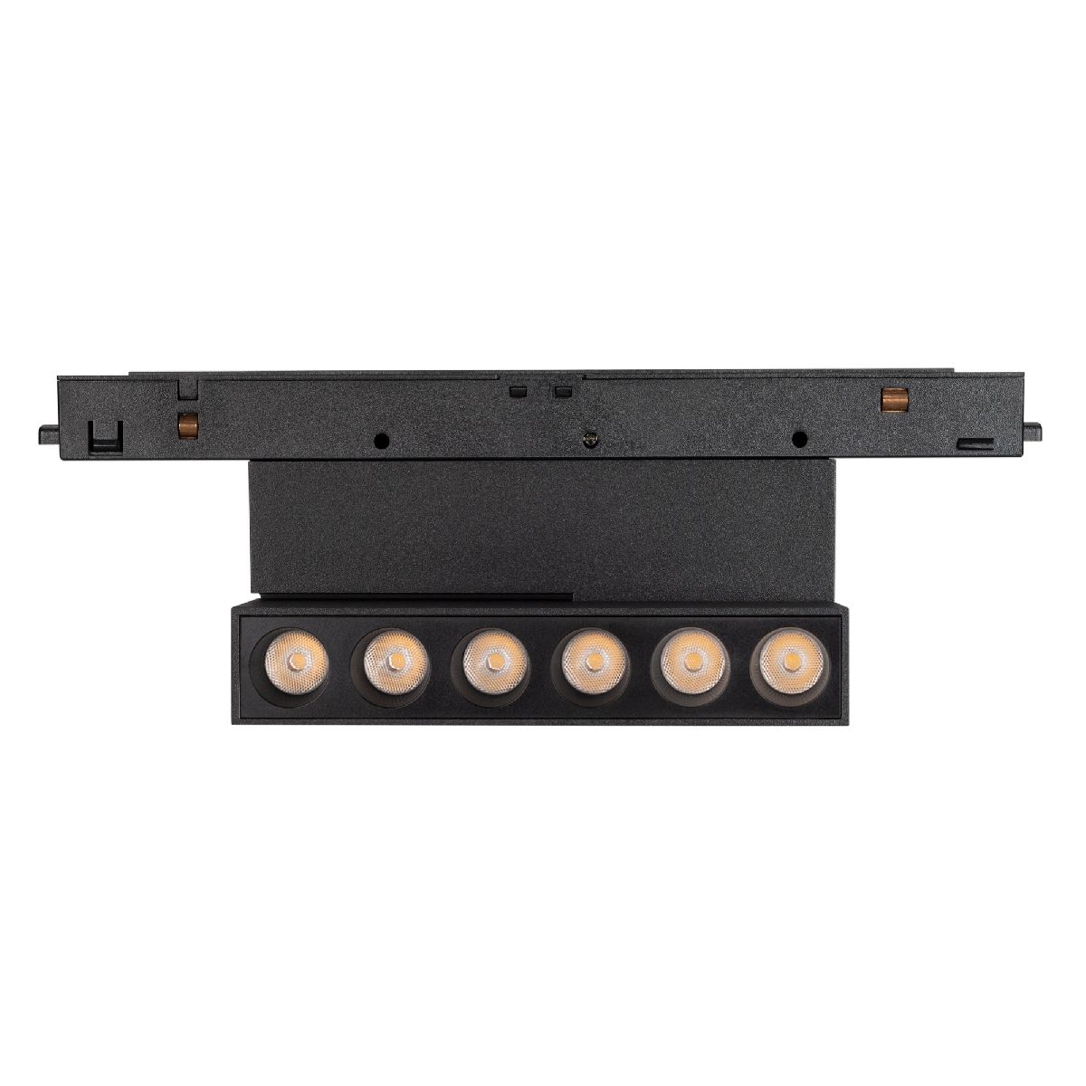 Трековый магнитный светильник Arlight MAG-ORIENT-DOTS-FOLD-S195-6W Day4000 (BK, 30 deg, 48V) 041921 Трековый магнитный светильник Arlight MAG-ORIENT-DOTS-FOLD-S195-6W Day4000 (BK, 30 deg, 48V) 041921