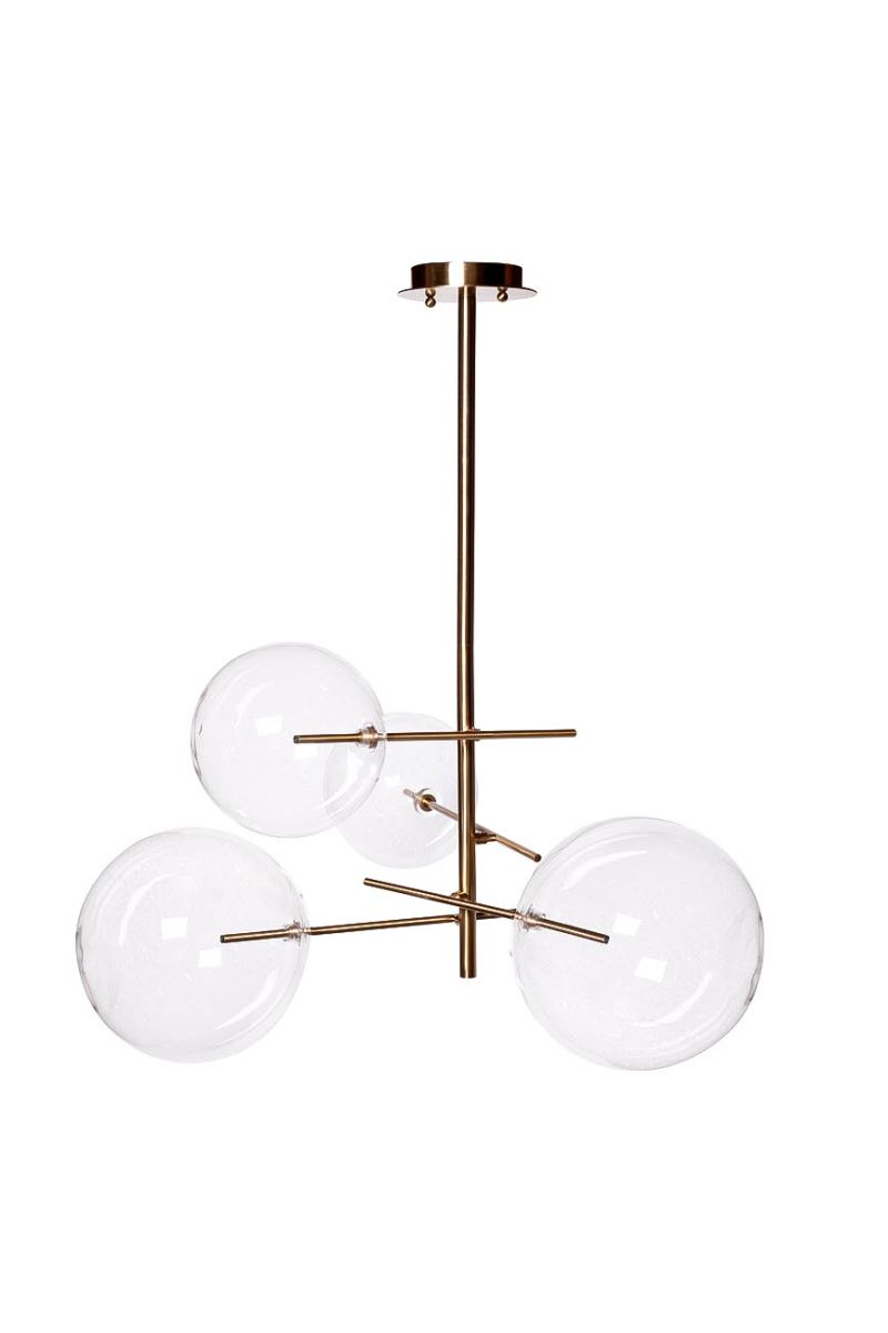 Люстра на штанге Garda Decor 20MD2321-4GOLD Люстра на штанге Garda Decor 20MD2321-4GOLD