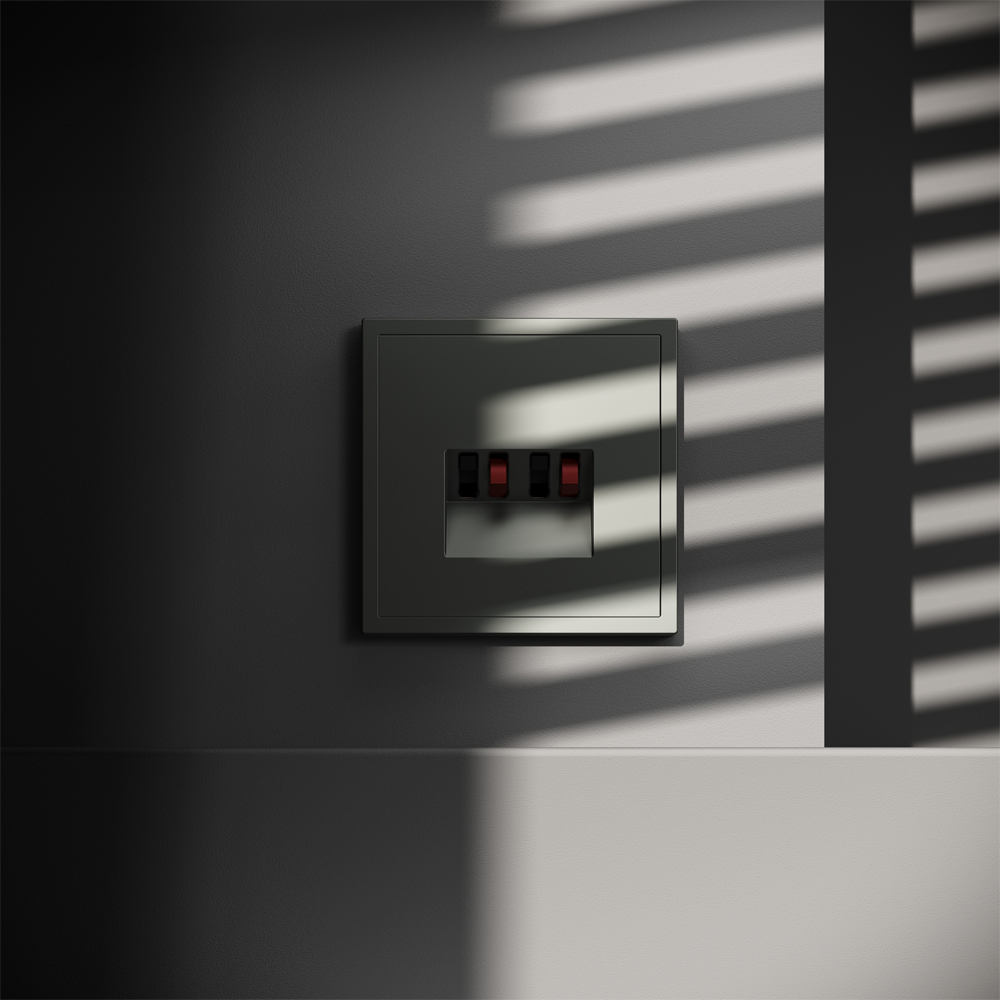 Розетка акустическая Voltum S70 VLS060306 (титан)