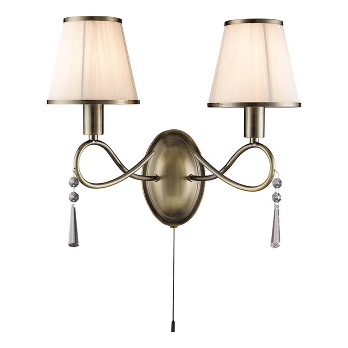 Бра Arte Lamp Logico A1035AP-2AB Бра Arte Lamp Logico A1035AP-2AB