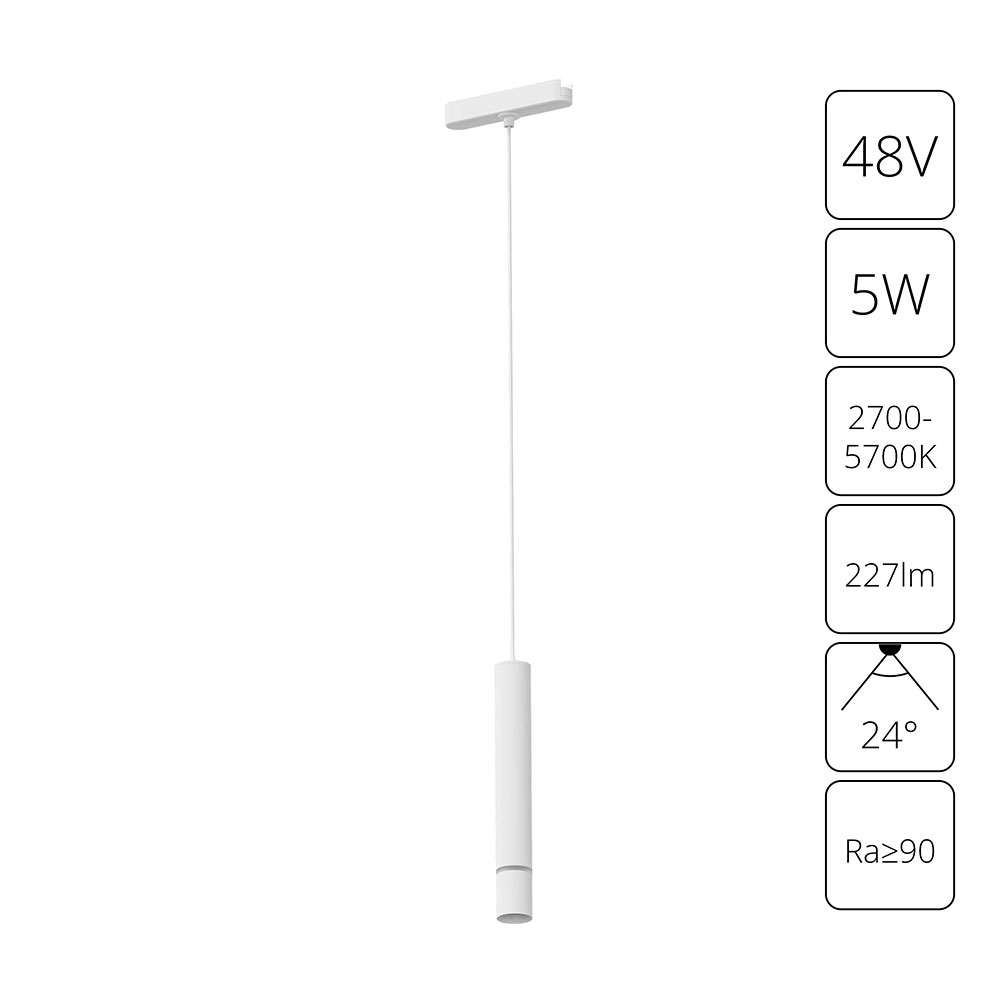 Трековый магнитный светильник Arte Lamp Rapid A2959PL-1WH Трековый магнитный светильник Arte Lamp Rapid A2959PL-1WH