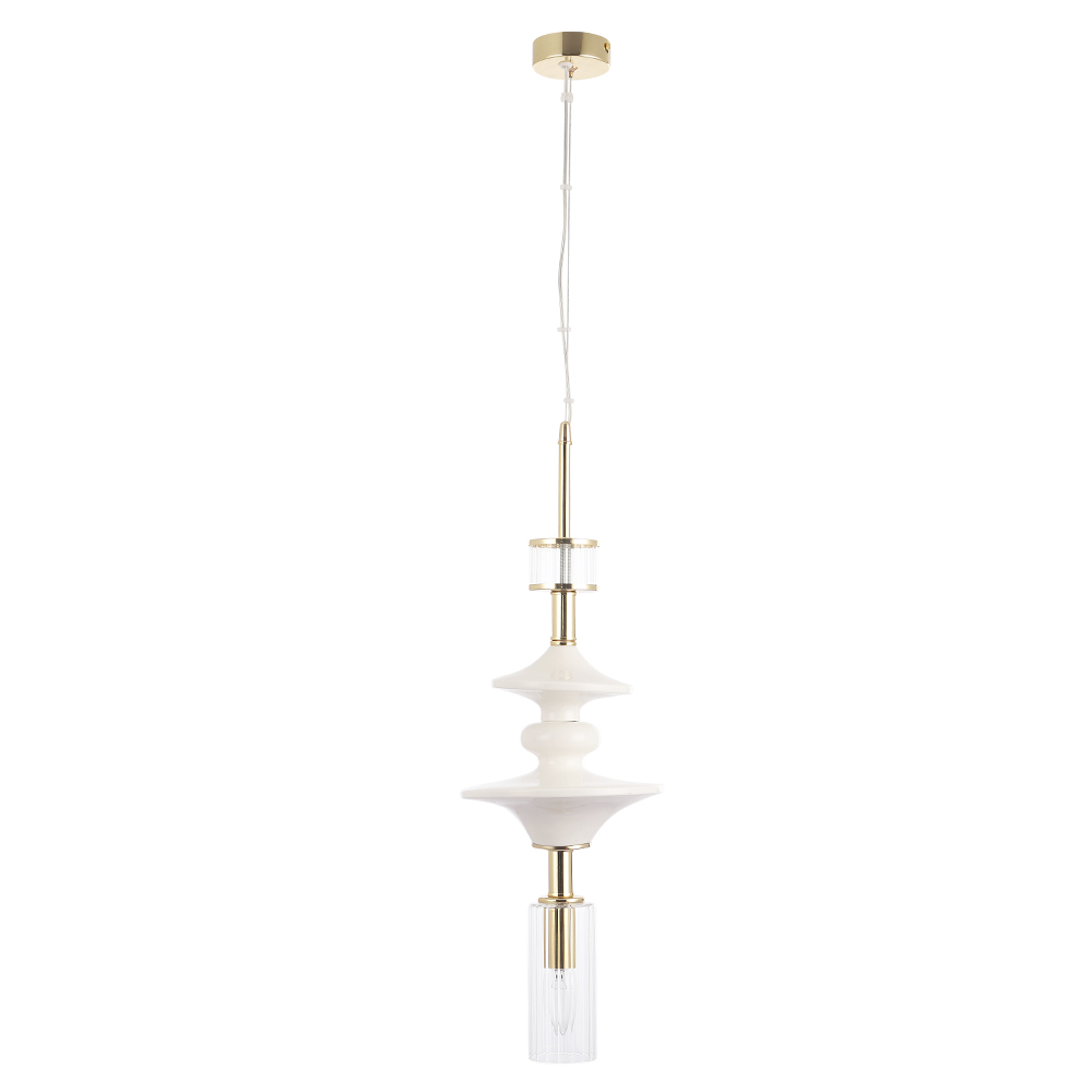 Подвесной светильник Crystal Lux VALENCIA SP1.4 GOLD Подвесной светильник Crystal Lux VALENCIA SP1.4 GOLD