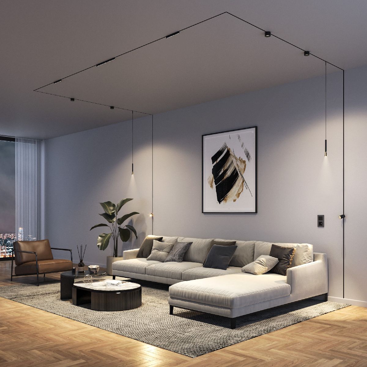 Трековый магнитный светильник Elektrostandard Mini Magnetic 4690389202230 85165/01 a065652