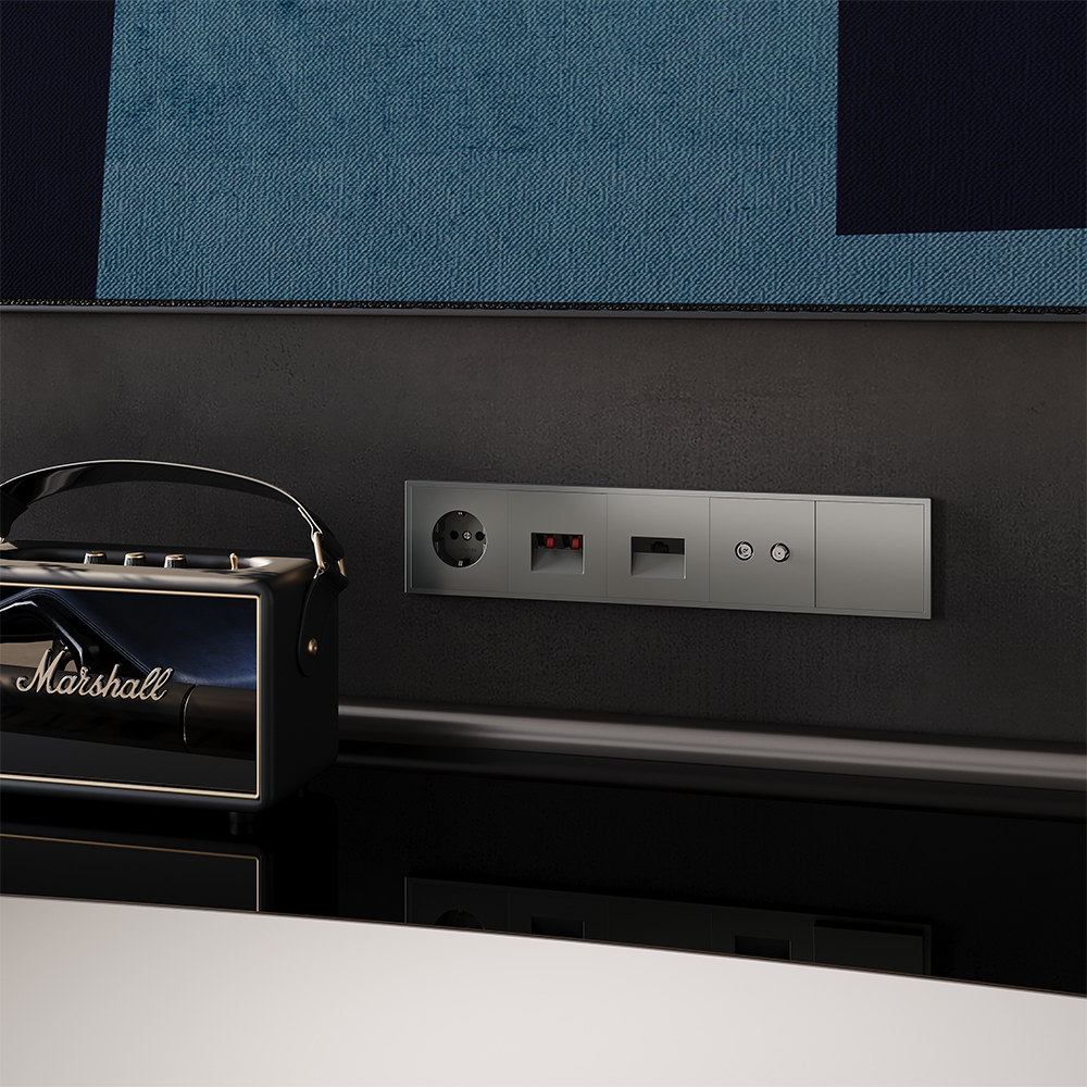 Рамка на 5 постов Voltum S70 VLS100506 (титан)