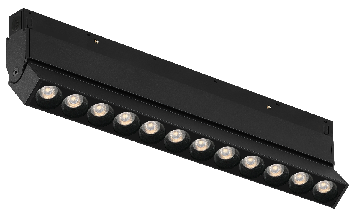 Трековый магнитный светильник iLedex Vision 4822-003-L236-12W-38DG-3000K-BK Трековый магнитный светильник iLedex Vision 4822-003-L236-12W-38DG-3000K-BK