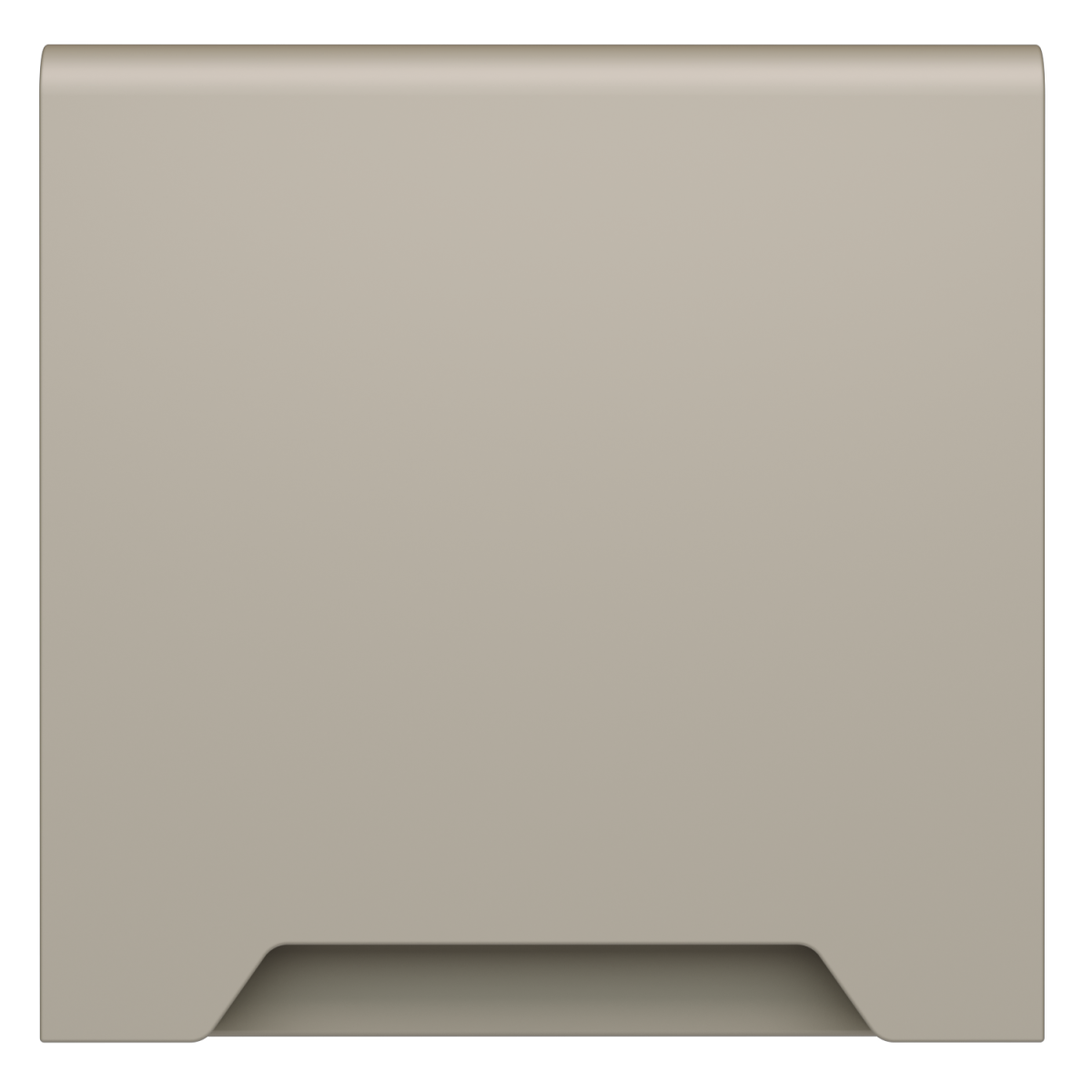 Накладка для розетки с заземлением, защитными шторками и крышкой Voltum S70 (кашемир) VLS000803