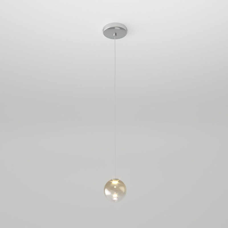 Подвесной светильник Eurosvet Wonder 50234/1 LED янтарный a058640 Подвесной светильник Eurosvet Wonder 50234/1 LED янтарный a058640