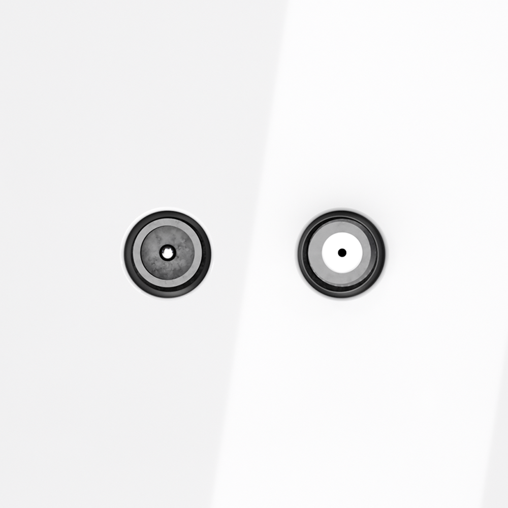 Розетка телевизионная Voltum S70 VLS060401 (белый глянцевый)