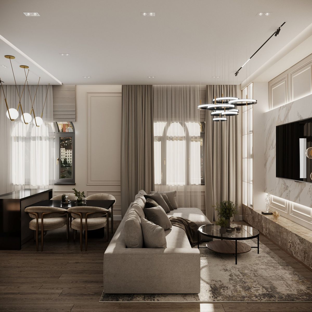 Трековый магнитный светильник Hesby Lighting ElDeko HSBL_0151