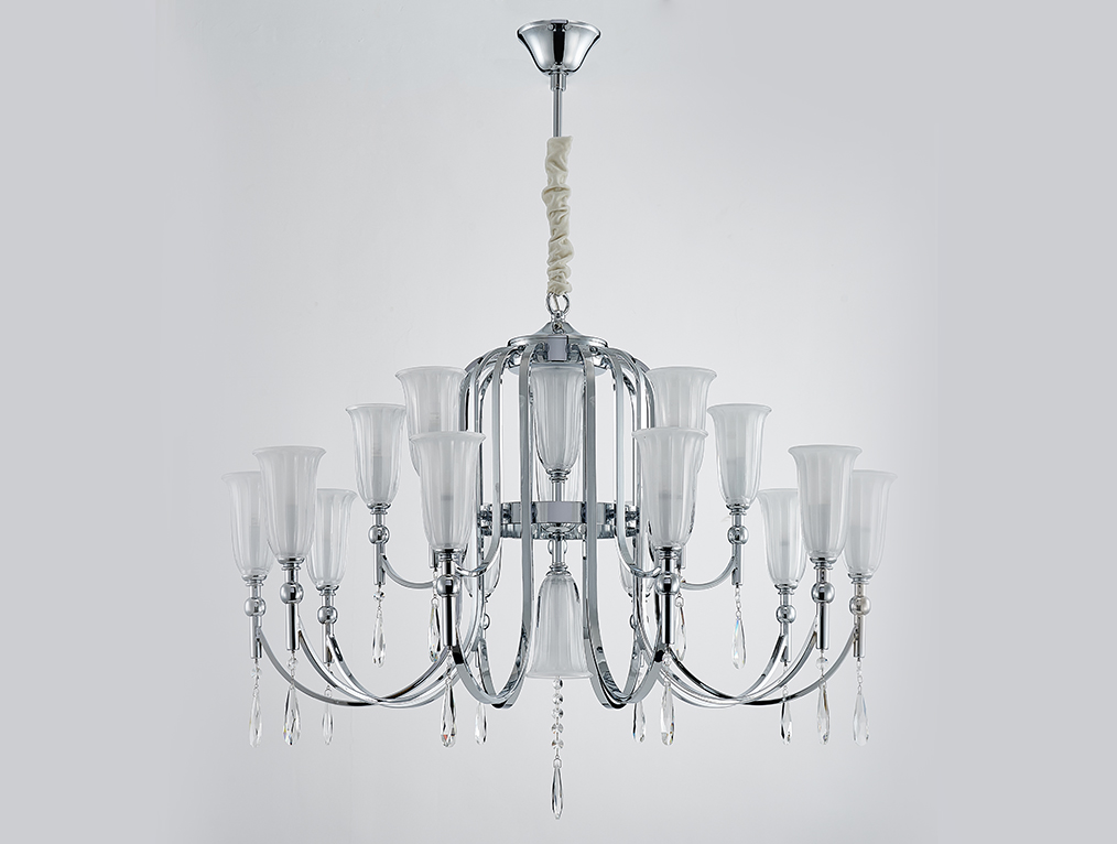 Подвесная люстра Newport 4800 4810+6/C chrome М0067684 Подвесная люстра Newport 4800 4810+6/C chrome М0067684