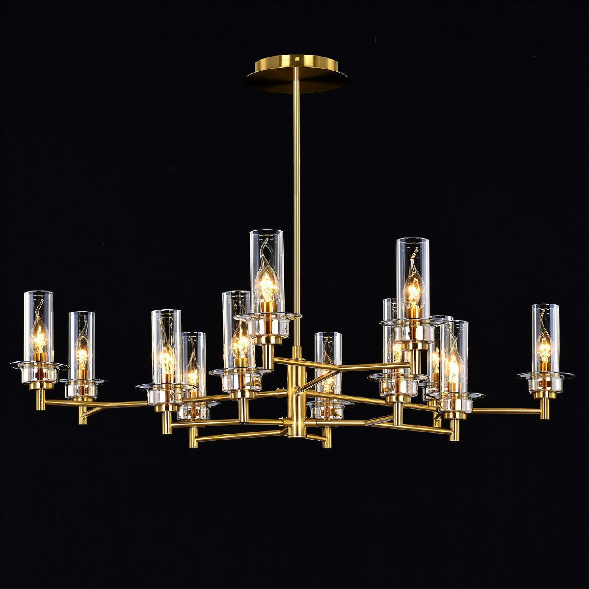 Люстра на штанге Illumico IL5216-12PLS-24 HIGHBALL