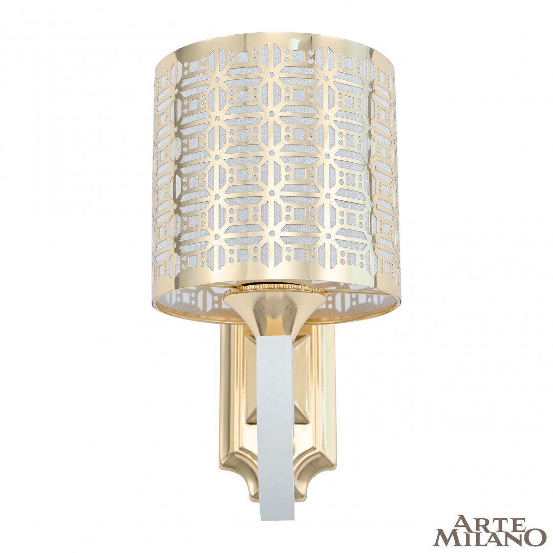 Бра Arte Milano Florentia-8857 308857/1W Wh/Gd Бра Arte Milano Florentia-8857 308857/1W Wh/Gd