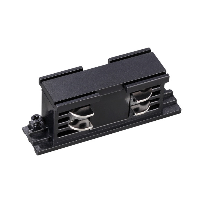Коннектор внутренний Novotech track black 3phase 135043 Коннектор внутренний Novotech track black 3phase 135043