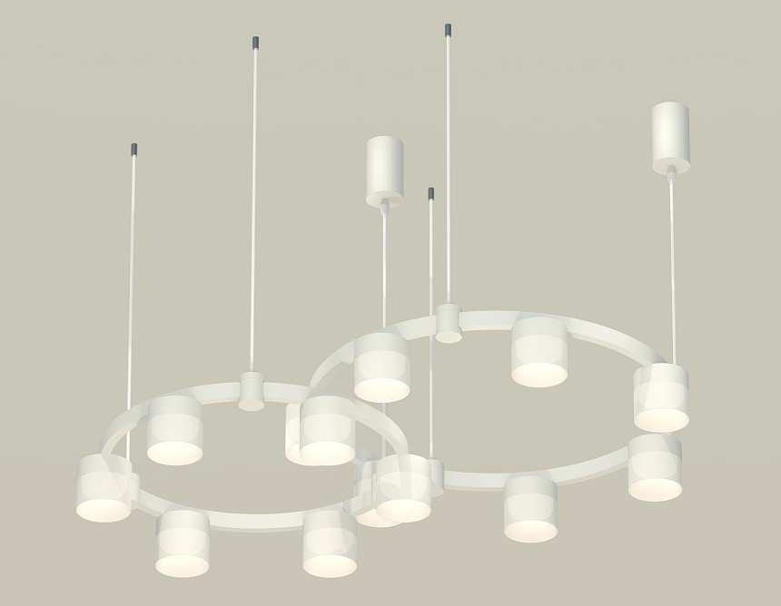 Комплект подвесного светильника Ambrella Light Techno Ring XR92081002 (A9208x2, C9236, C9231, N8402) Комплект подвесного светильника Ambrella Light Techno Ring XR92081002 (A9208x2, C9236, C9231, N8402)