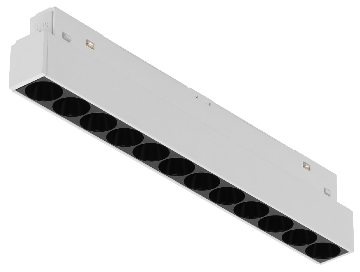 Трековый магнитный светильник iLedex Vision 4822-002-L235-12W-38DG-4000K-WH