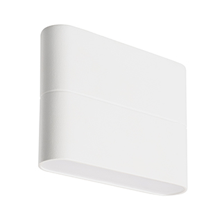 Уличный настенный светильник Arlight SP-FLAT-S135x90-2x3W Day4000-MIX (Белый, 75 deg, 230V) (IP65 Металл) 063609