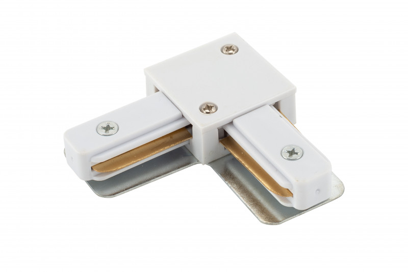 Коннектор L-образный Denkirs DK Track White TR1102-WH Коннектор L-образный Denkirs DK Track White TR1102-WH