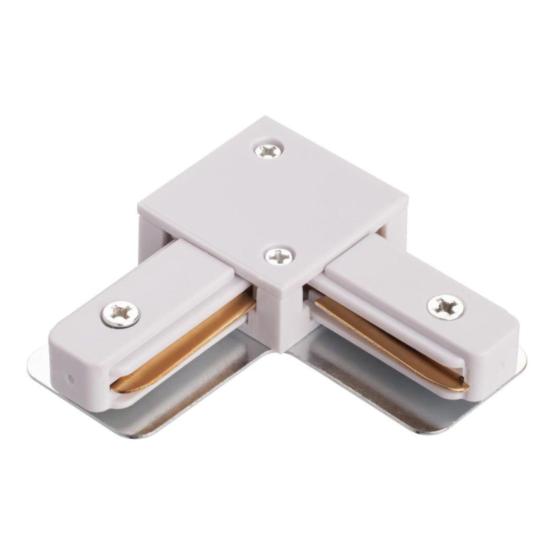 Коннектор L-образный IMEX Трек 1 WH IL.0010.0041 Коннектор L-образный IMEX Трек 1 WH IL.0010.0041