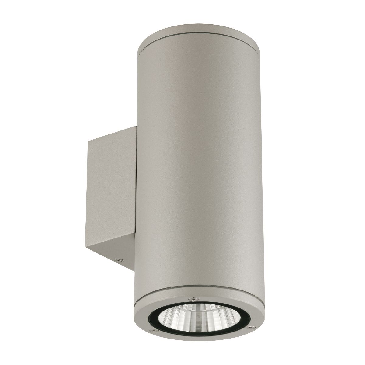 Уличный настенный светильник Uniel ULU-S22D-2x12W/6400K IP65 LIGHT GREY UL-00011085