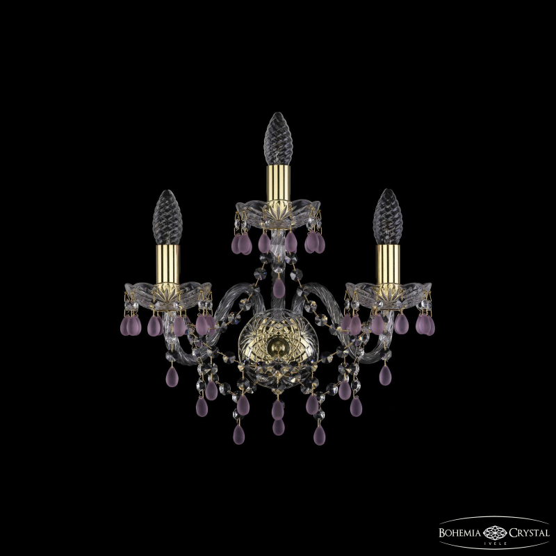 Бра Bohemia Ivele Crystal 1410B/2+1/160 G V7010 Бра Bohemia Ivele Crystal 1410B/2+1/160 G V7010