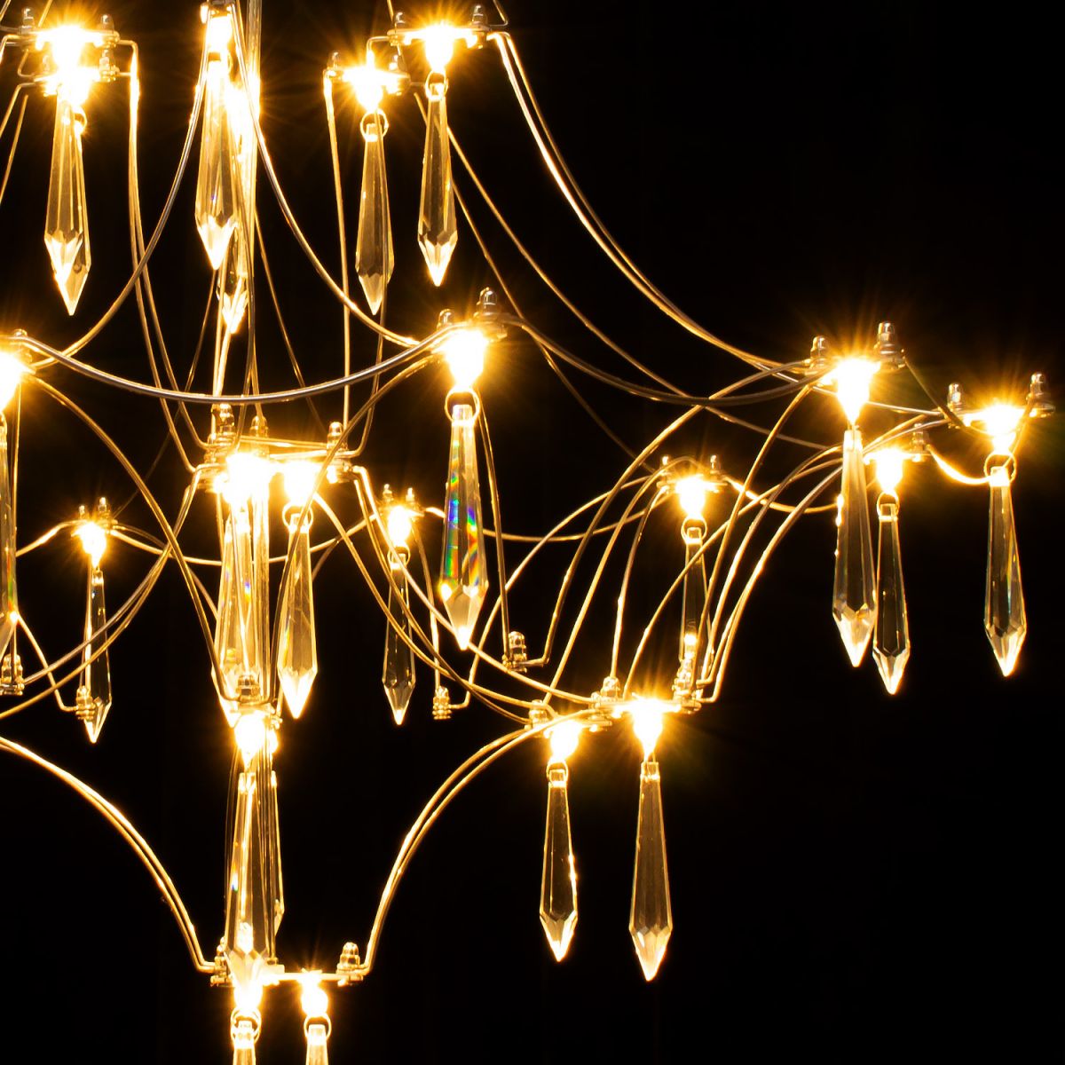 Подвесная люстра ILLUMICO IL0909-600HX-33 Ether Подвесная люстра ILLUMICO IL0909-600HX-33 Ether