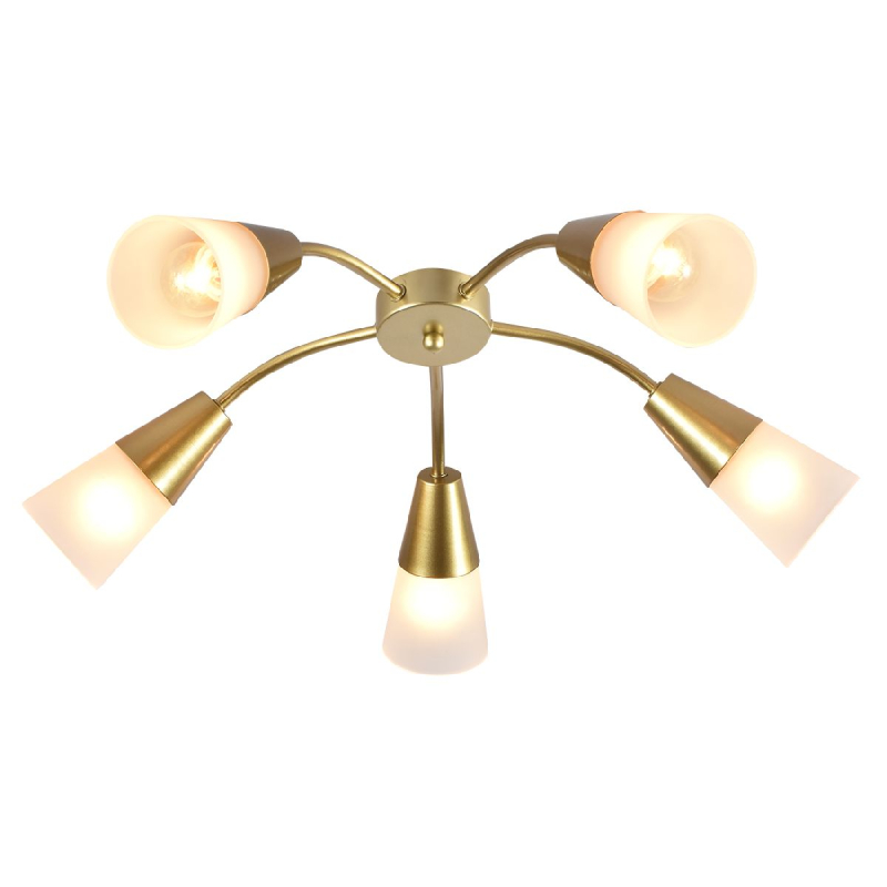 Потолочная люстра Escada Aquilegia 1100/5P Gold Потолочная люстра Escada Aquilegia 1100/5P Gold