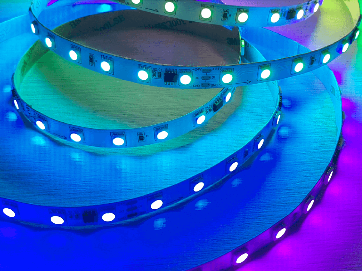 Светодиодная лента SWG PRO 5м IP20 SWG5PT60-24-14.4-WS2811RGB 00-00032669 Светодиодная лента SWG PRO 5м IP20 SWG5PT60-24-14.4-WS2811RGB 00-00032669