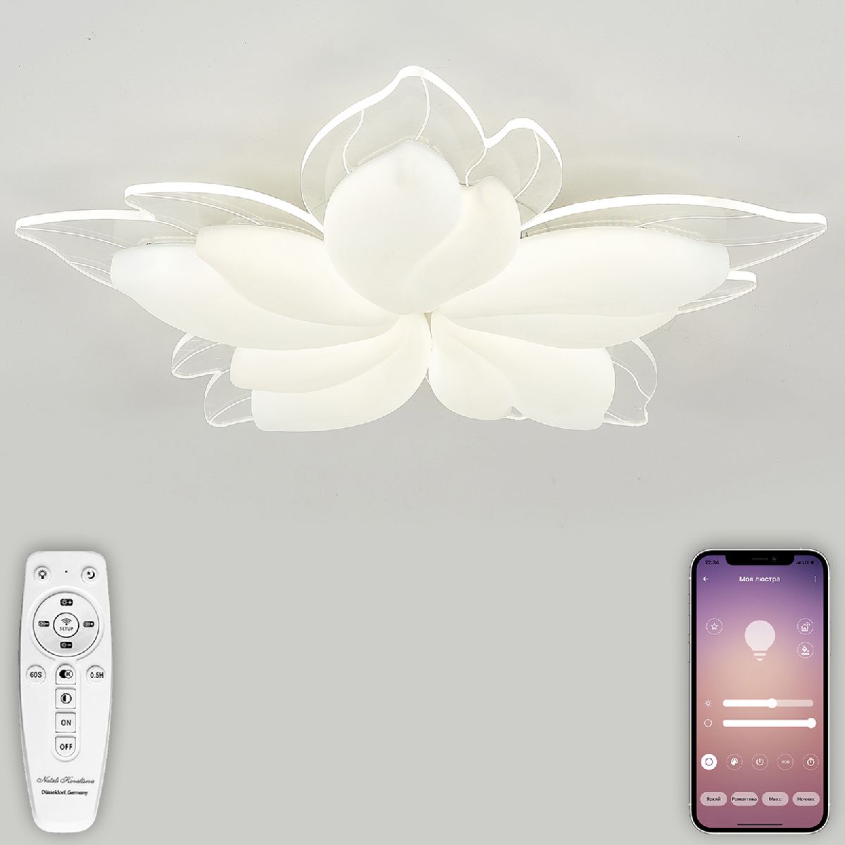 Потолочная люстра Natali Kovaltseva Effect LED LAMPS 81118 Потолочная люстра Natali Kovaltseva Effect LED LAMPS 81118