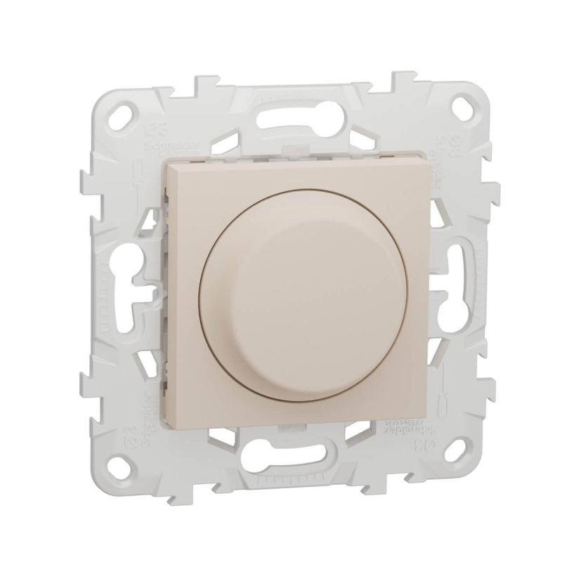 Диммер поворотно-нажимной Schneider Electric Unica New NU551444 Диммер поворотно-нажимной Schneider Electric Unica New NU551444