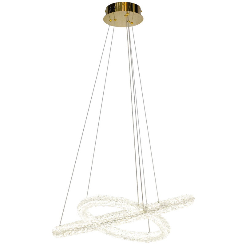 Подвесная люстра AM Group OVALE GD D600+400 Подвесная люстра AM Group OVALE GD D600+400