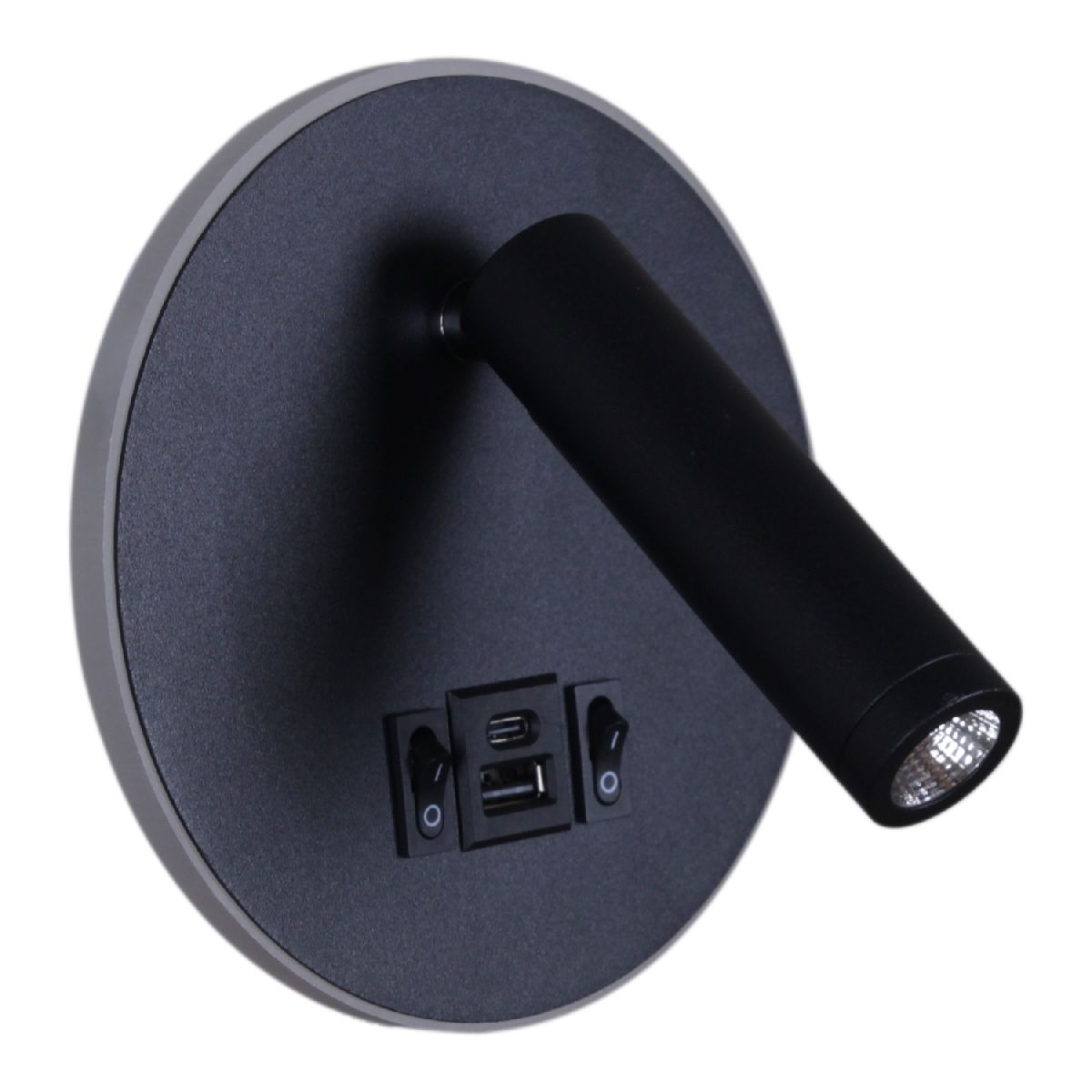 Спот Reluce 86203-9.2-001KT LED12W+USB BK Спот Reluce 86203-9.2-001KT LED12W+USB BK
