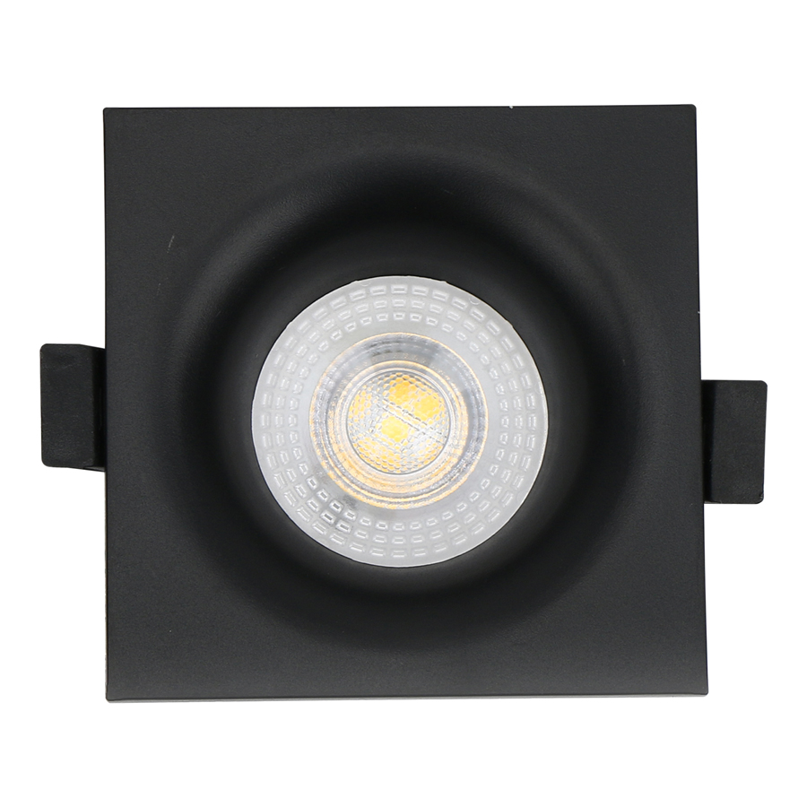 Встраиваемый светильник General GCL-MR16-SQ-BLACK 661289