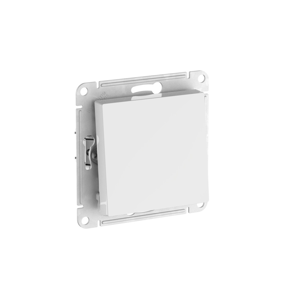 Переключатель перекрестный 1-клавишный, сх.7, 10АХ, Systeme Electric AtlasDesign Белый ATN000171S