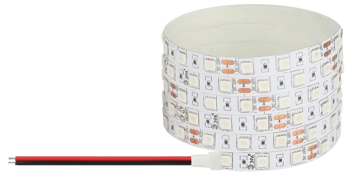 Светодиодная лента Эра 12В 5050 14,4Вт/м зеленый 5м IP20 LS5050-14,4-60-12-G-IP20-1 year-5m Б0059920 Светодиодная лента Эра 12В 5050 14,4Вт/м зеленый 5м IP20 LS5050-14,4-60-12-G-IP20-1 year-5m Б0059920