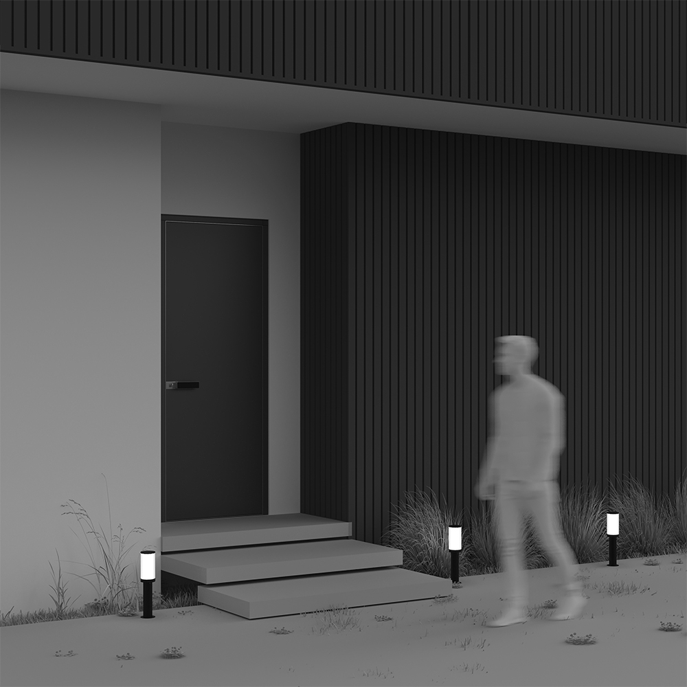 Ландшафтный светильник Maytoni Rib O502FL-01B