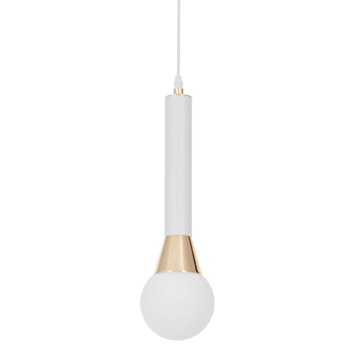 Подвесной светильник Lumina Deco Folino LDP 7012-1B WT+GD Подвесной светильник Lumina Deco Folino LDP 7012-1B WT+GD