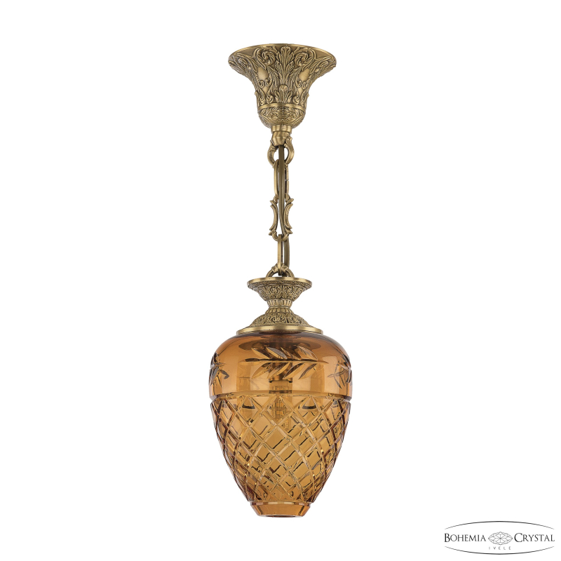 Подвесной светильник Bohemia Ivele Crystal 7003P/13 FP Amber/H-1B