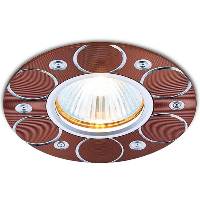 Встраиваемый светильник Ambrella Light Alum A808 AL/BR Встраиваемый светильник Ambrella Light Alum A808 AL/BR