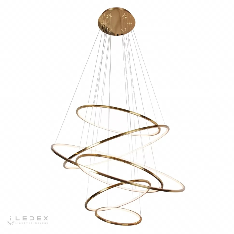 Подвесная люстра iLedex Axis XT04-D1200 GD Подвесная люстра iLedex Axis XT04-D1200 GD